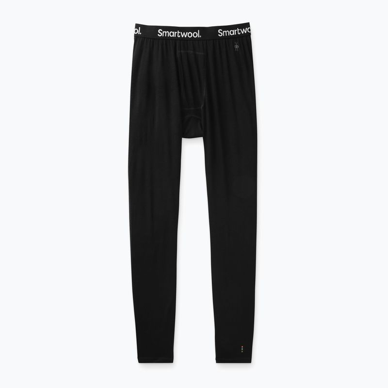 Pantaloni termici da uomo Smartwool Merino Baselayer Bottom Boxed nero 3