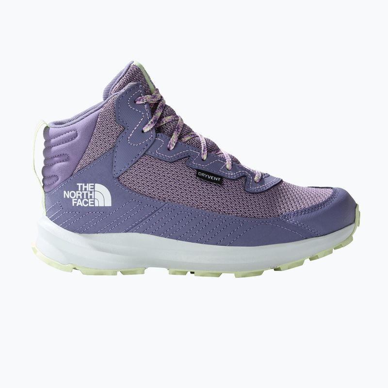 Scarponi da trekking per bambini The North Face Fastpack Hiker Mid WP ardesia lunare/lupino 12