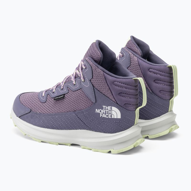 Scarponi da trekking per bambini The North Face Fastpack Hiker Mid WP ardesia lunare/lupino 3