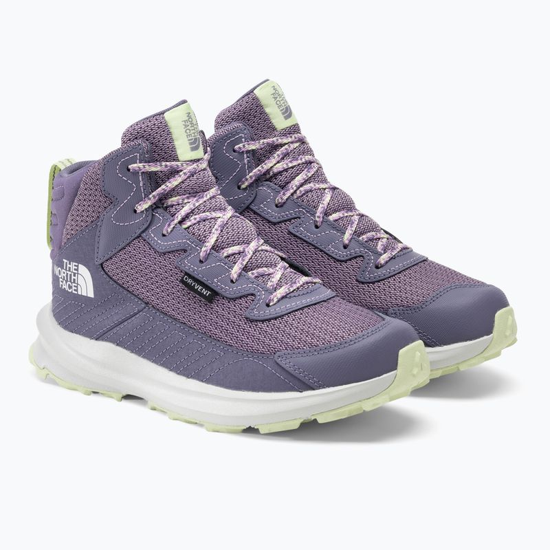 Scarponi da trekking per bambini The North Face Fastpack Hiker Mid WP ardesia lunare/lupino 4