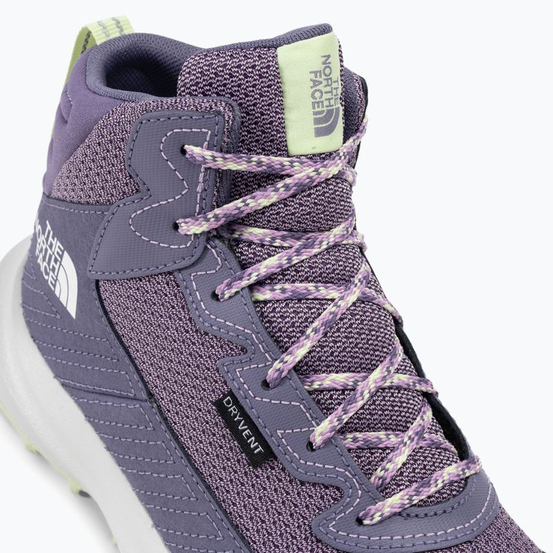 Scarponi da trekking per bambini The North Face Fastpack Hiker Mid WP ardesia lunare/lupino 8