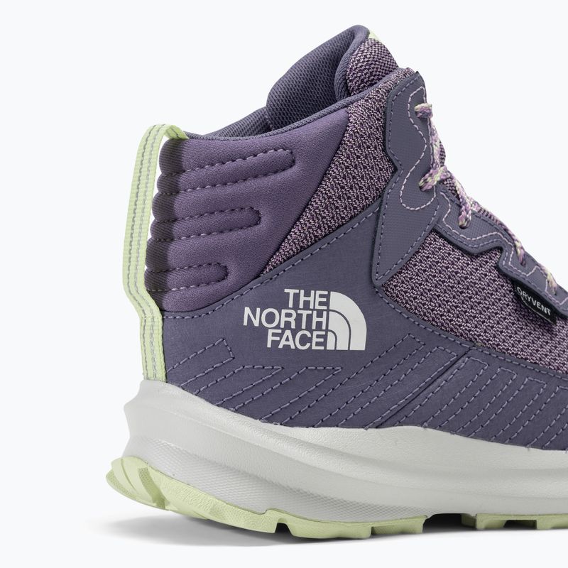 Scarponi da trekking per bambini The North Face Fastpack Hiker Mid WP ardesia lunare/lupino 9