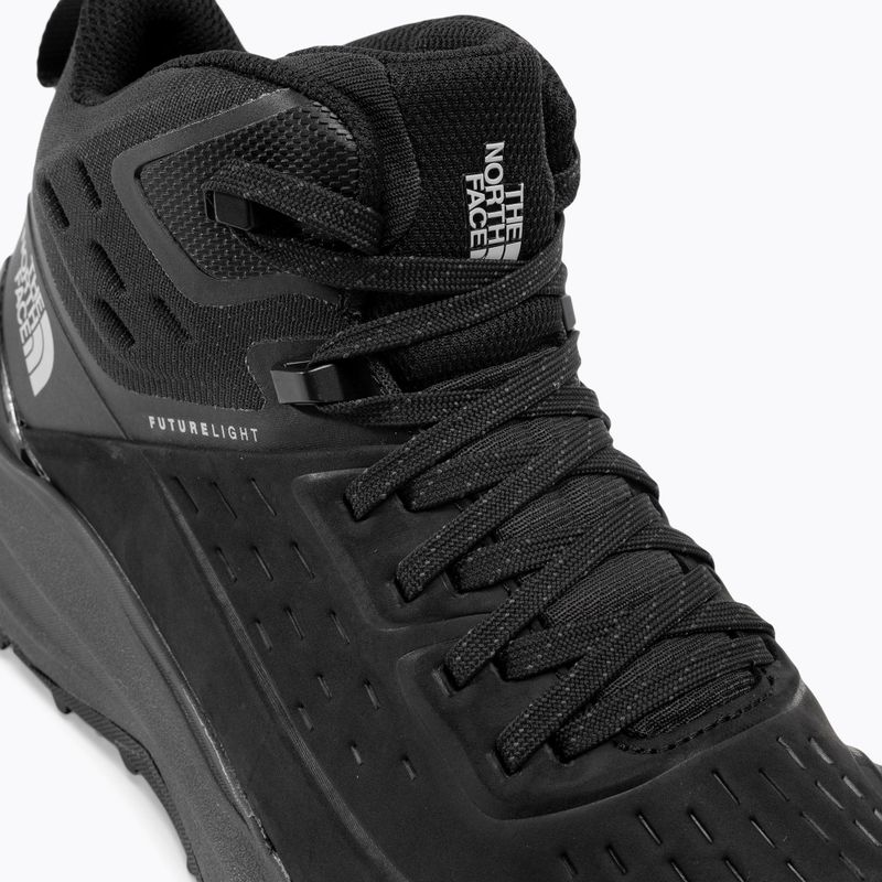 Scarponi da trekking da uomo The North Face Vectiv Exploris 2 Mid Futurelight Leather nero/grigio vanadis 8