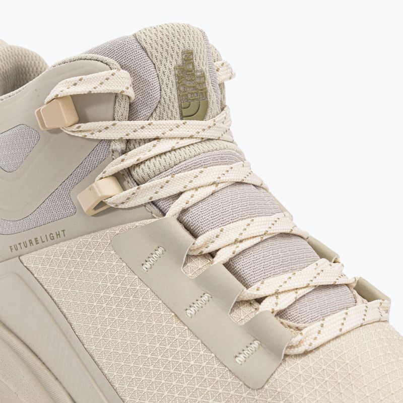 Stivali da trekking da donna The North Face Vectiv Exploris 2 Mid Futurelight sandsone/gardenia bianco 9
