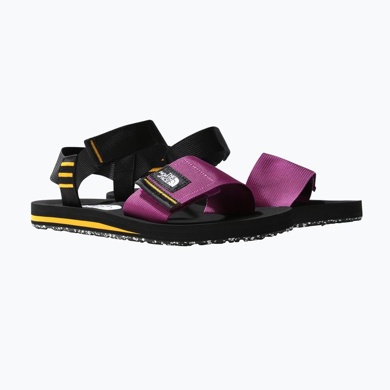 Sandali da trekking da donna The North Face Skeena Sandal nero/viola fiore di cactus 10