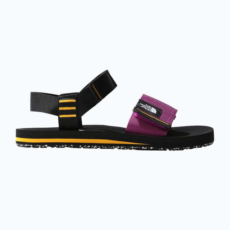 Sandali da trekking da donna The North Face Skeena Sandal nero/viola fiore di cactus 11