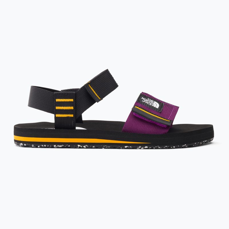 Sandali da trekking da donna The North Face Skeena Sandal nero/viola fiore di cactus 2