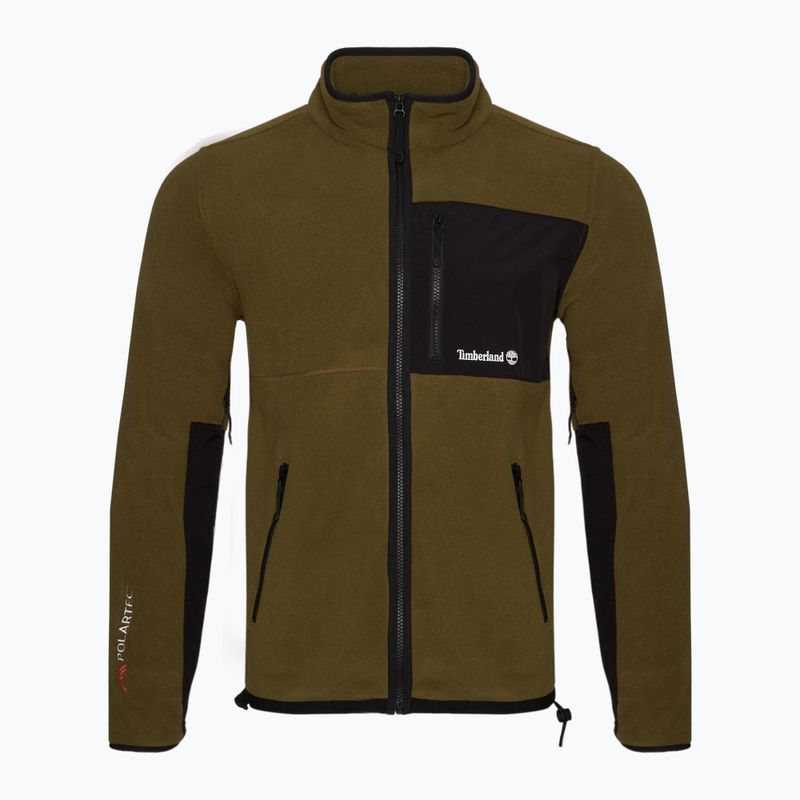 Felpa da uomo Timberland Outdoor Archive Re-Issue Polartec 200 Fleece oliva scuro