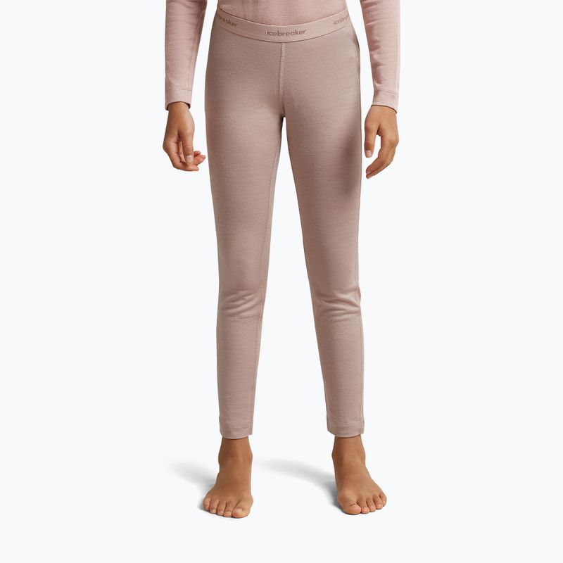 Pantaloni termici bambini icebreaker Kids 200 Oasis Leggings pink quartz 3