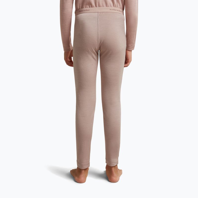 Pantaloni termici bambini icebreaker Kids 200 Oasis Leggings pink quartz 5