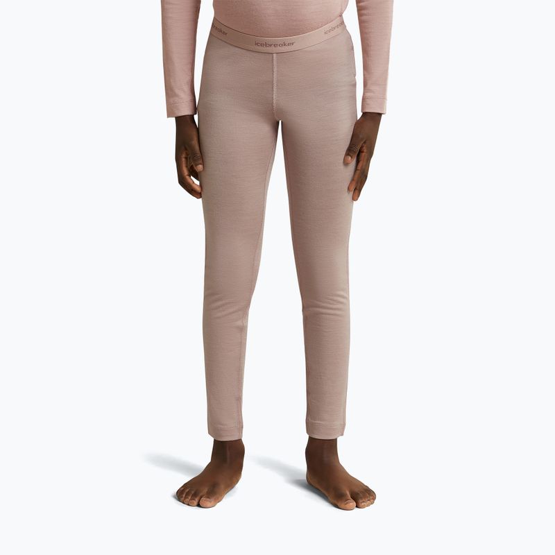 Pantaloni termici bambini icebreaker Kids 200 Oasis Leggings pink quartz 6