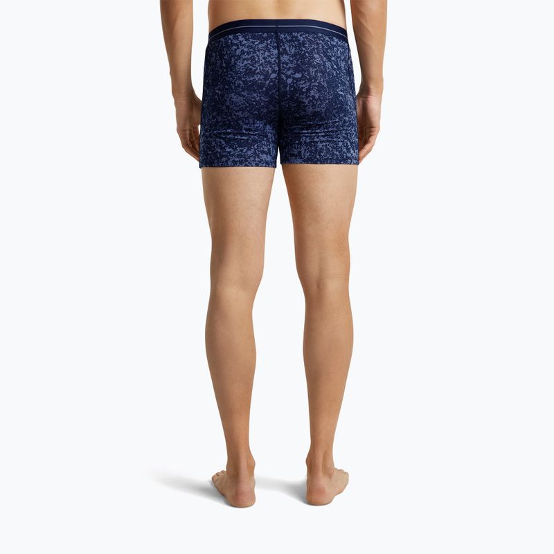 Boxer termici da uomo Icebreaker Merino 150 Anatomica Moss Bloom midnight navy/aop 4