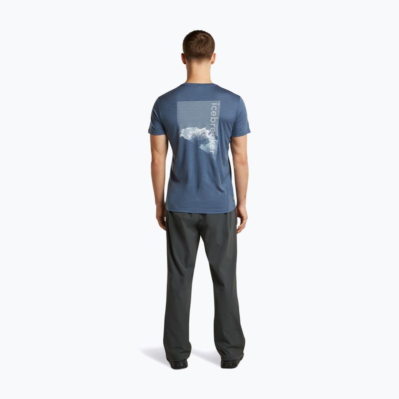 Maglia termica da uomo Icebreaker Merino 150 Tech Lite Pure Altitude Dawn 4