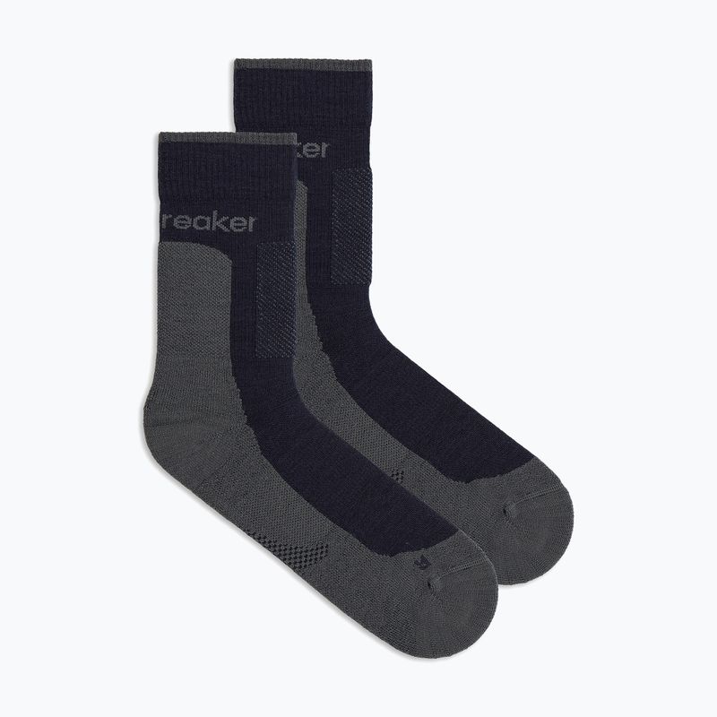 Calze da uomo Icebreaker Merino Hike+ Medium Crew midnight navy/obsidian