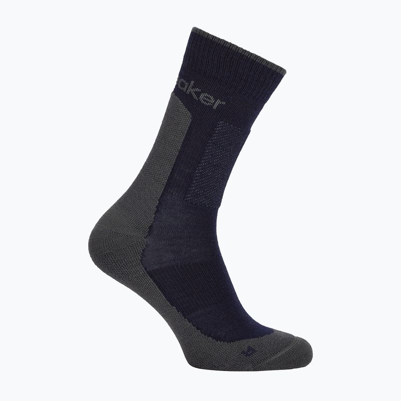 Calze da uomo Icebreaker Merino Hike+ Medium Crew midnight navy/obsidian 2