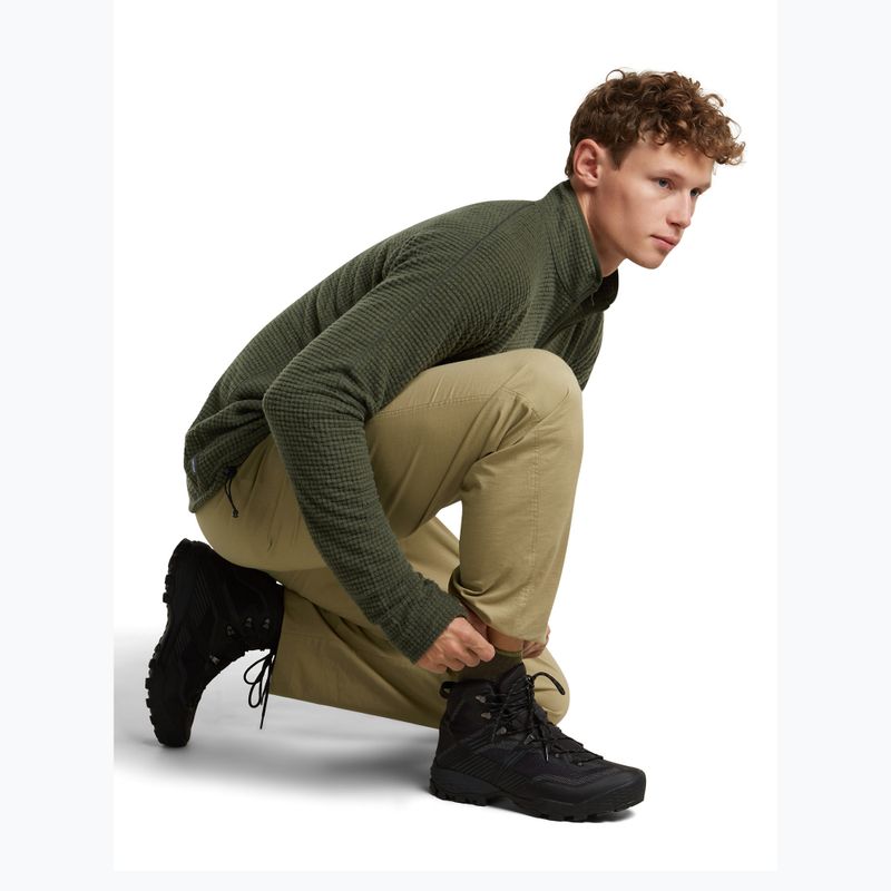 Calze da uomo Icebreaker Merino Hike+ Ultralight Quarter dark loden/sphagnum 5