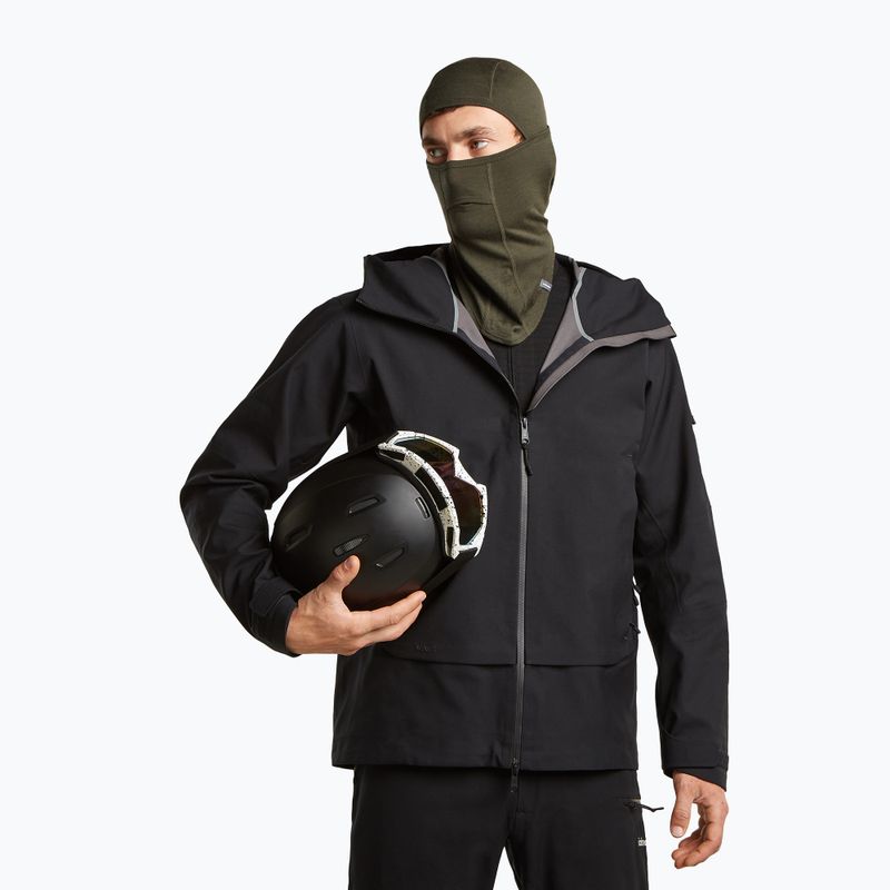 Passamontagna icebreaker Oasis Balaclava dark loden 3