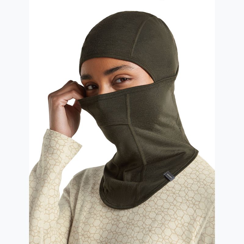 Passamontagna icebreaker Oasis Balaclava dark loden 8