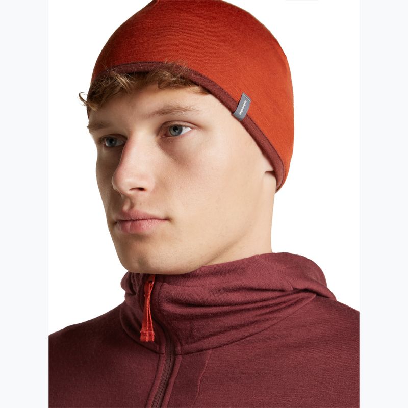 Cappello icebreaker Merino 200 Oasis Reversible Beanie agate/port 8