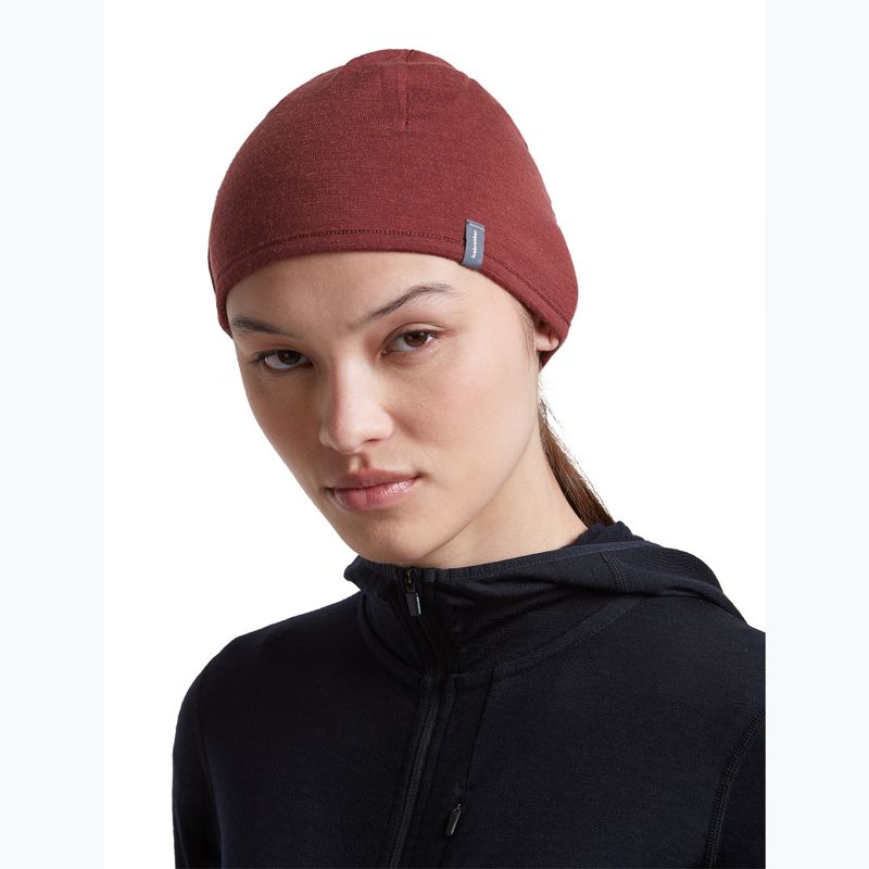 Cappello icebreaker Merino 200 Oasis Reversible Beanie agate/port 11