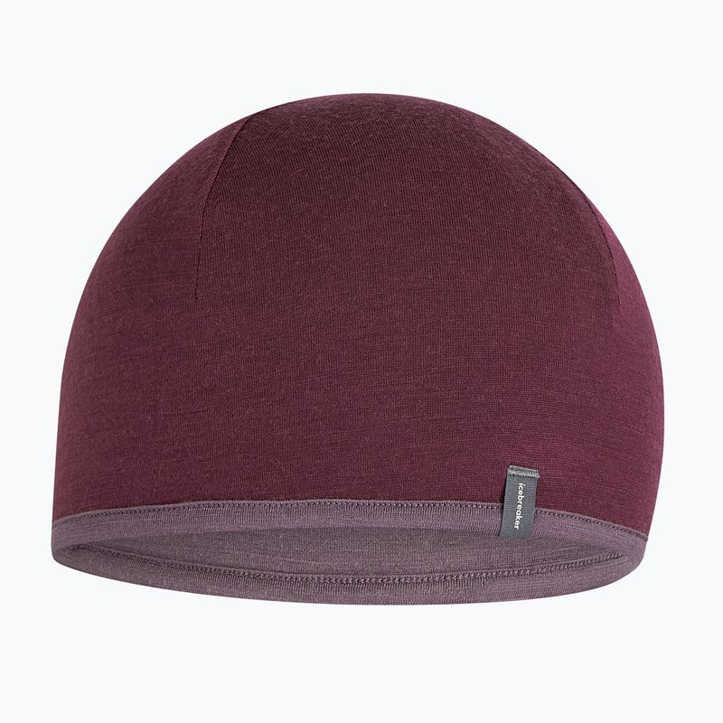 Cappello icebreaker Merino 200 Oasis Reversible Beanie berry/grey plum 3
