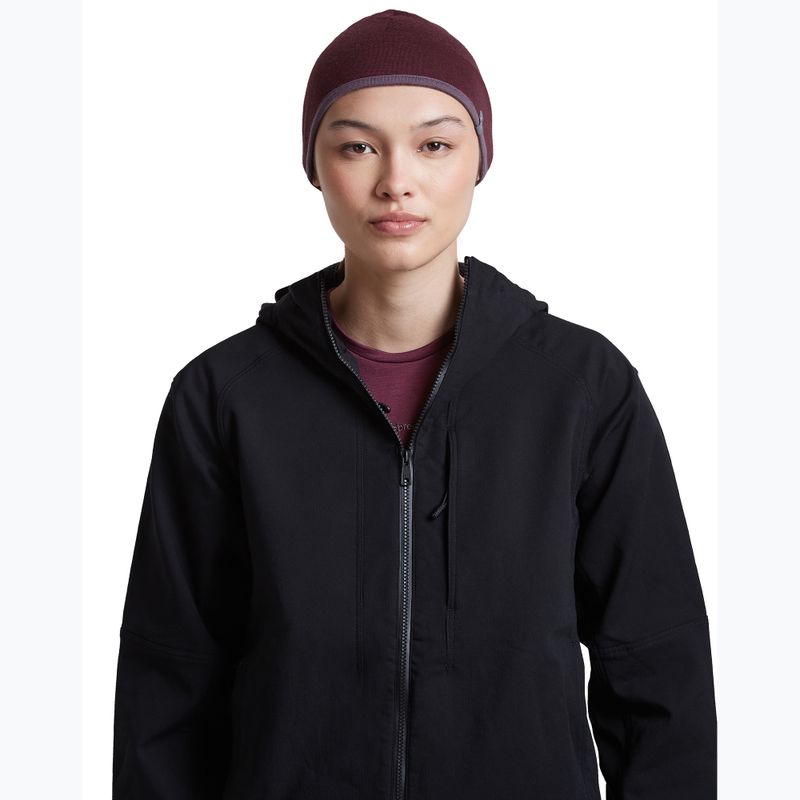 Cappello icebreaker Merino 200 Oasis Reversible Beanie berry/grey plum 9