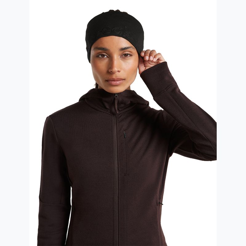 Fascia per la testa icebreaker Merino 260 Tech black 5