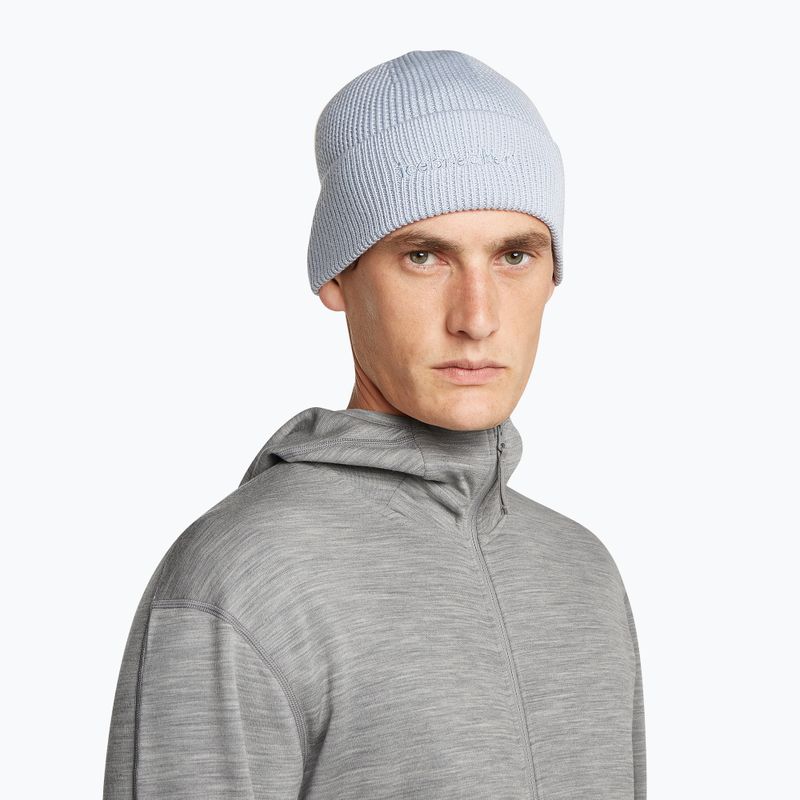 Cappello invernale icebreaker Merino All Day Toque Beanie zinc blue 3