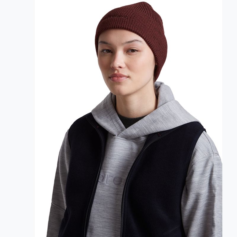 Cappello invernale icebreaker Merino All Day Toque Beanie port/bittersweet 6