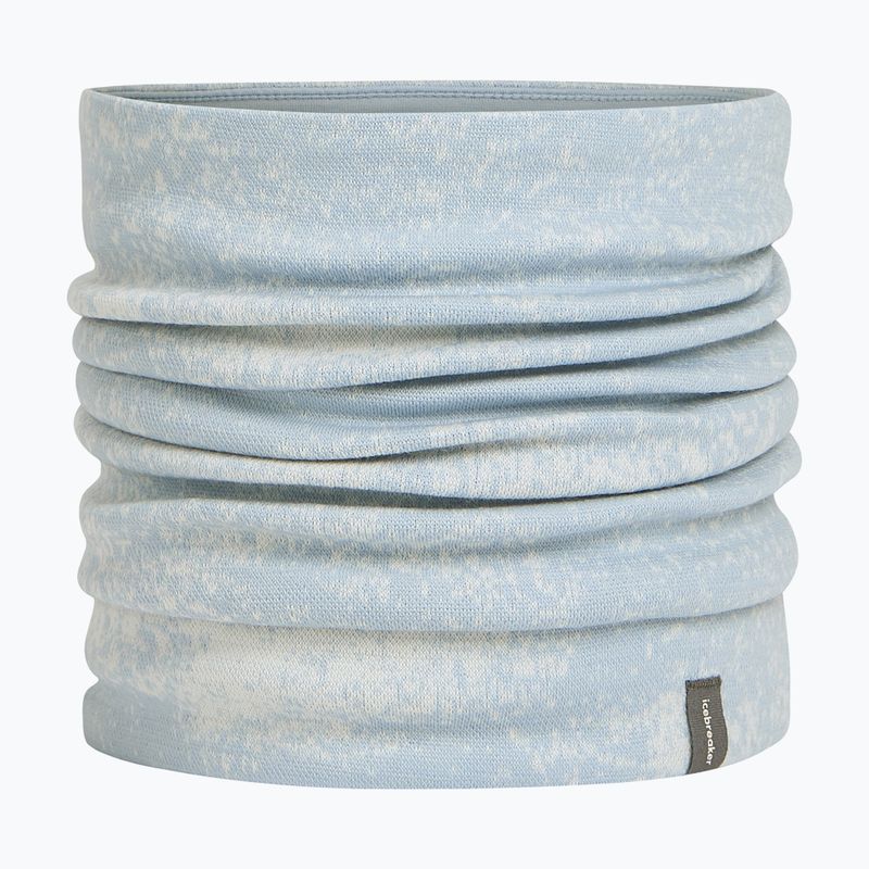 Scaldacollo icebreaker Merino 260 Oasis Vertex Reversible Chute Chillwave snow/zinc blue