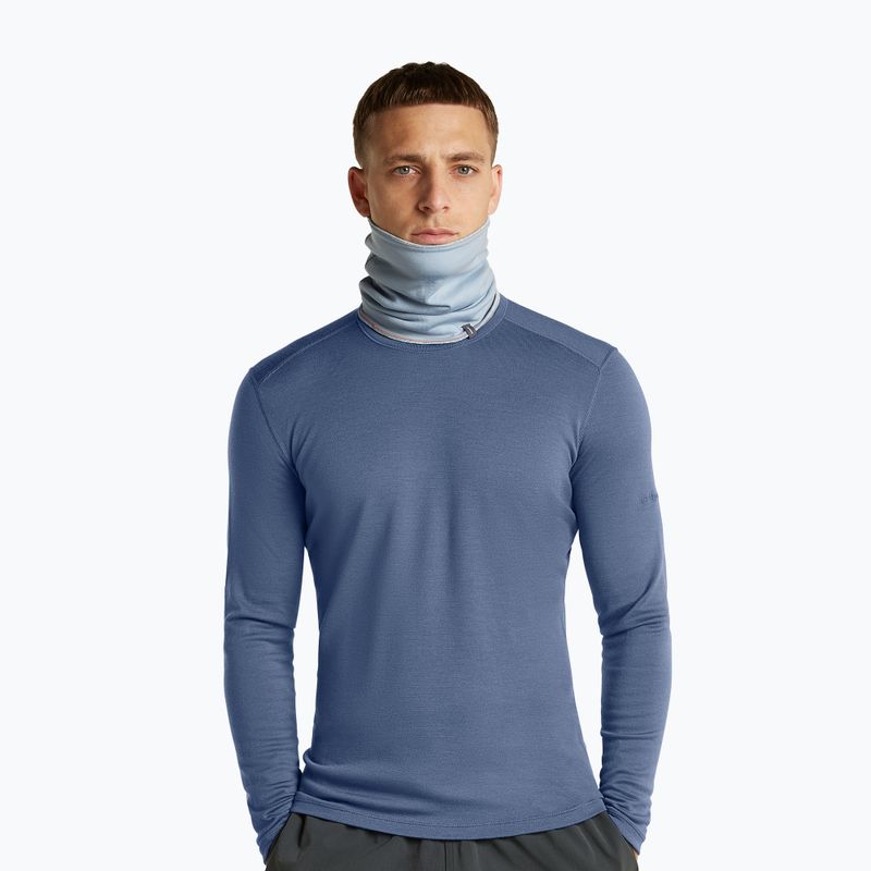 Scaldacollo icebreaker Merino 260 Oasis Vertex Reversible Chute Chillwave snow/zinc blue 2