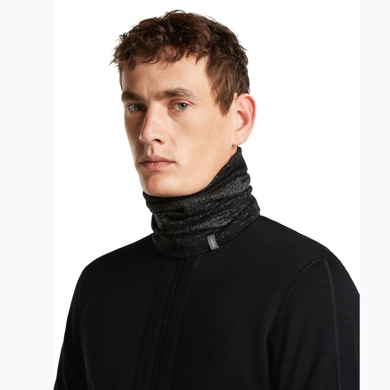 Scaldacollo icebreaker Merino 260 Oasis Vertex Reversible Chute Chillwave black/obsidian 2
