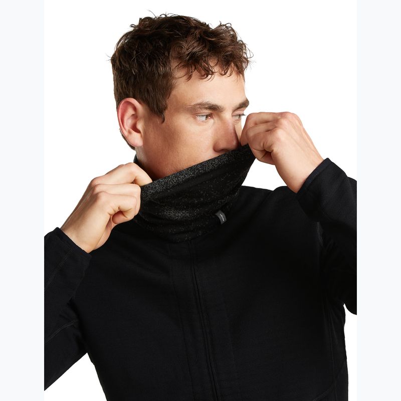 Scaldacollo icebreaker Merino 260 Oasis Vertex Reversible Chute Chillwave black/obsidian 3