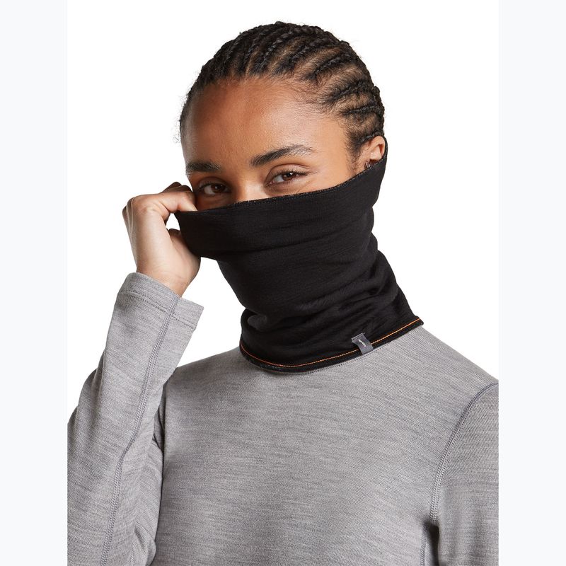 Scaldacollo icebreaker Merino 260 Oasis Vertex Reversible Chute Chillwave black/obsidian 6