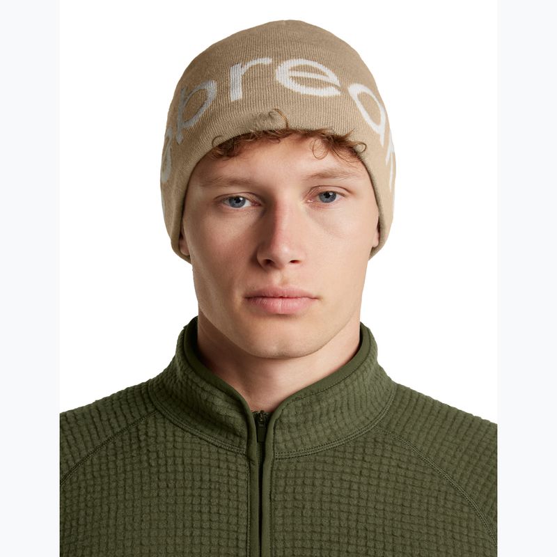 Cappello invernale icebreaker Merino Icebreaker Beanie cumin/ecru heather 3