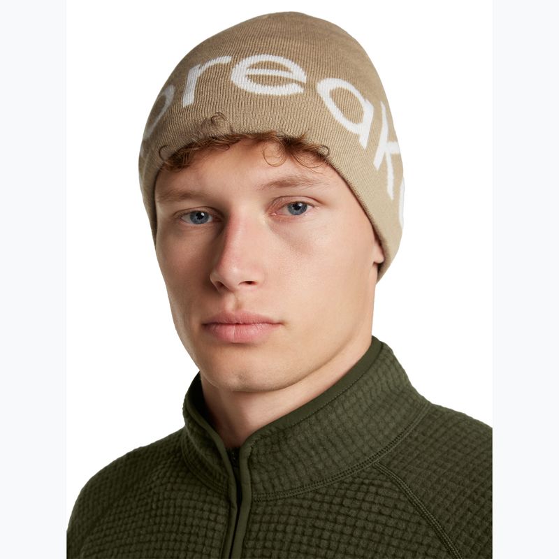 Cappello invernale icebreaker Merino Icebreaker Beanie cumin/ecru heather 4