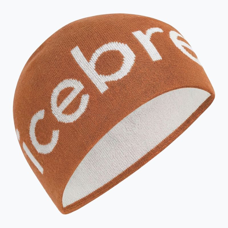 Cappello invernale icebreaker Merino Icebreaker Beanie spice/ecru heather