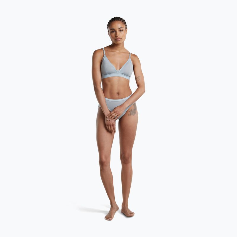 Reggiseno termico icebreaker Merino 150 Siren Bra Inserts zinc blue 3