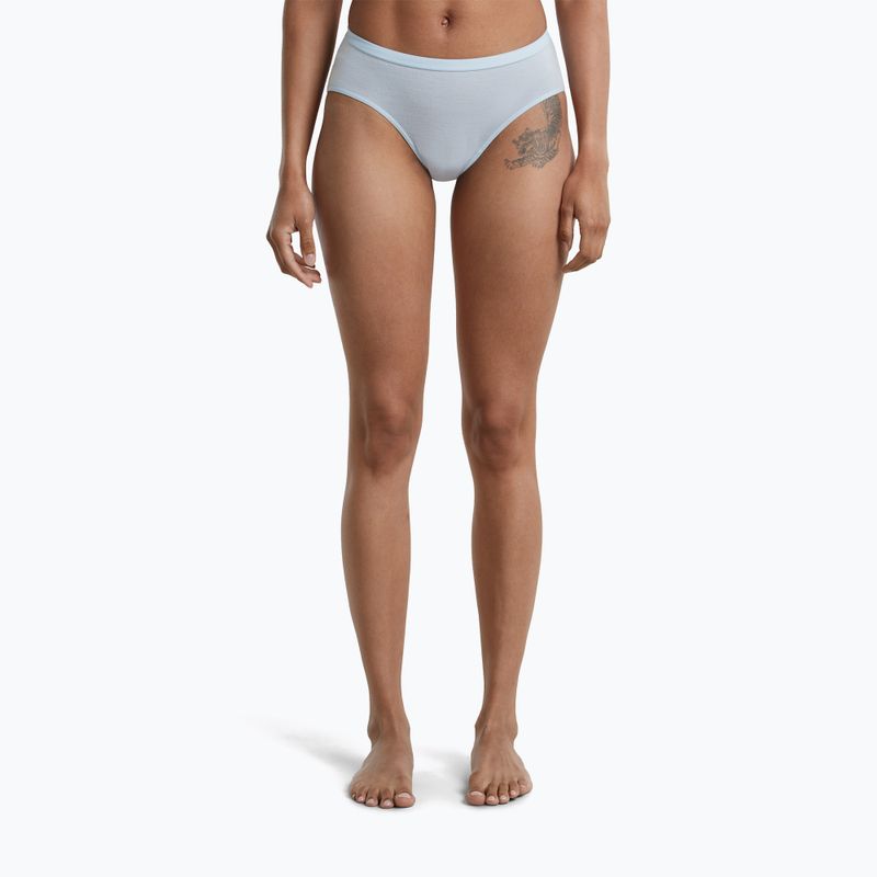 Mutandine termiche da donna Icebreaker Siren Hipkini zinc blue 2