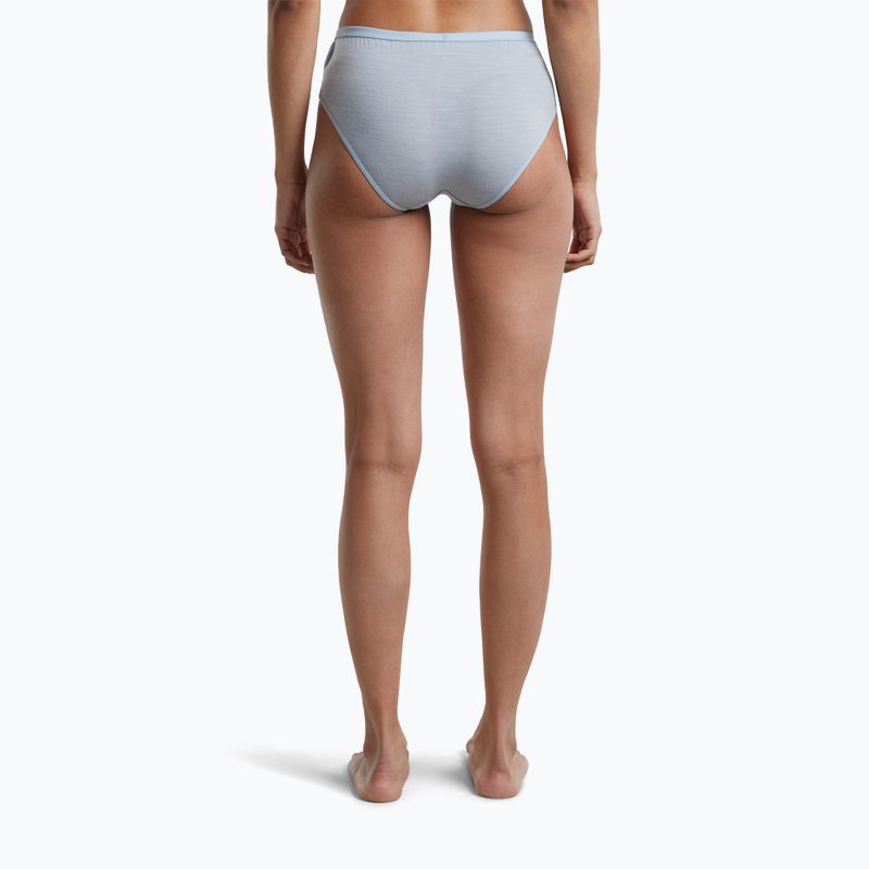 Mutandine termiche da donna Icebreaker Siren Hipkini zinc blue 4