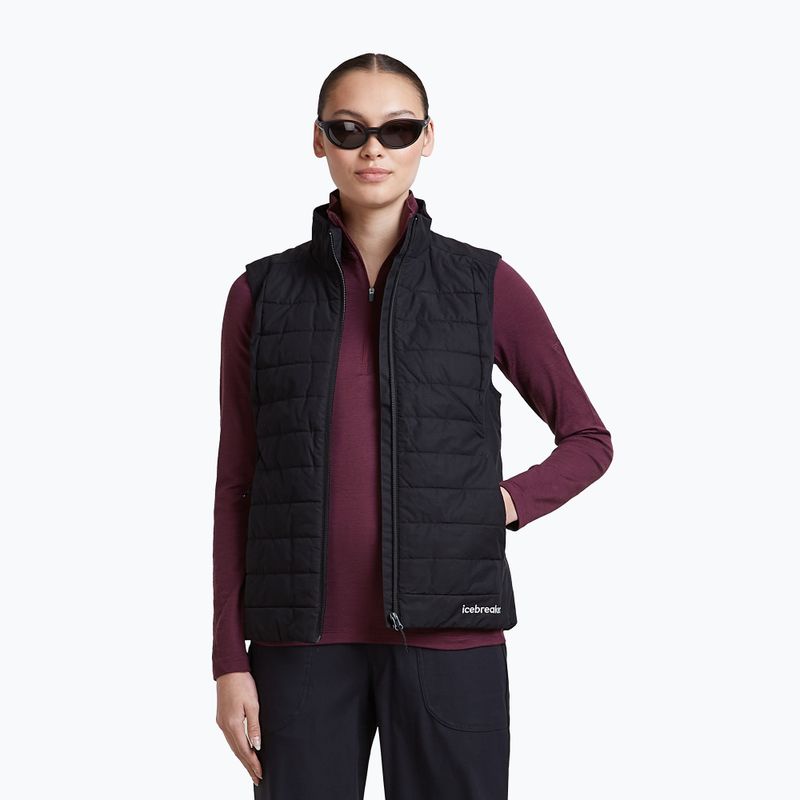 Felpa termica donna Icebreaker 200 Oasis LS Half Zip dark berry 7