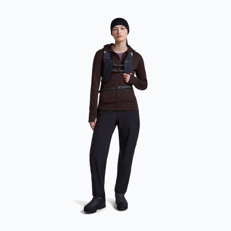 Felpa donna Icebreaker Merino 260 Quantum IV LS Zip Hoodie bittersweet 2