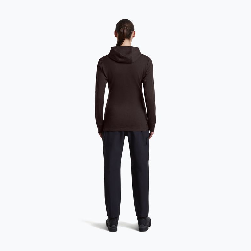 Felpa donna Icebreaker Merino 260 Quantum IV LS Zip Hoodie bittersweet 5
