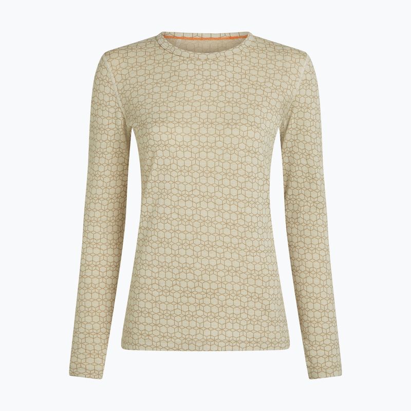Felpa termica donna Icebreaker Merino 260 Tech Vertex Crewe Undyed/Cumin 5