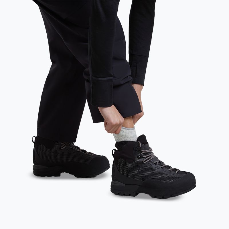 Calze da donna Icebreaker Merino Hike+ Light Mini blizzard heather/alloy 5