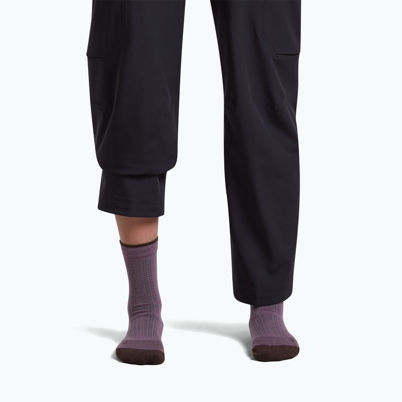 Calze da donna Icebreaker Merino Hike+ Ultralight Quarter grey plum/bittersweet 3