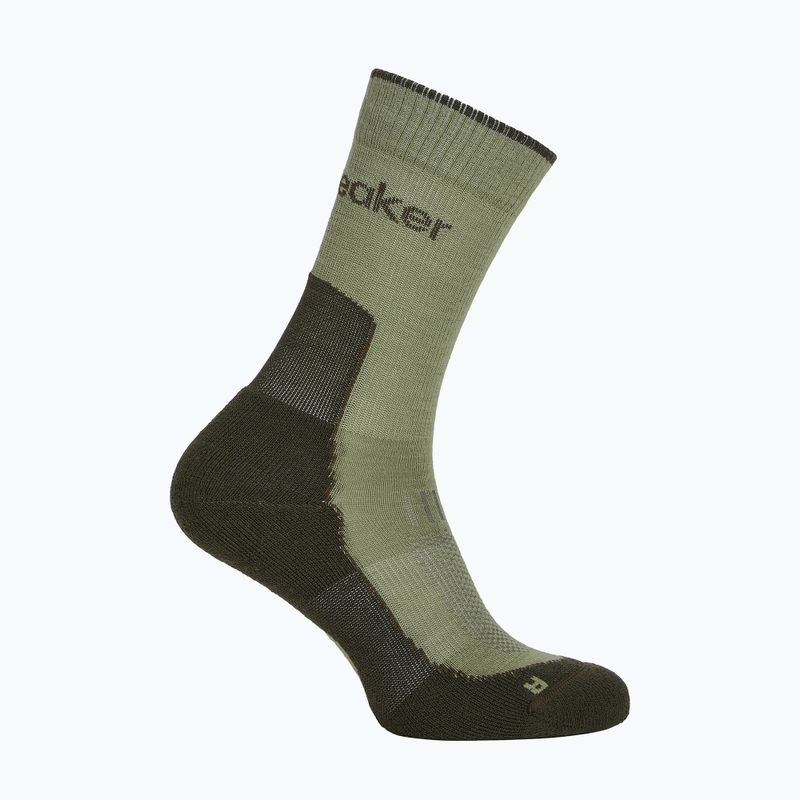 Calze da donna Icebreaker Merino Hike+ Light Crew lichen/dark loden 2