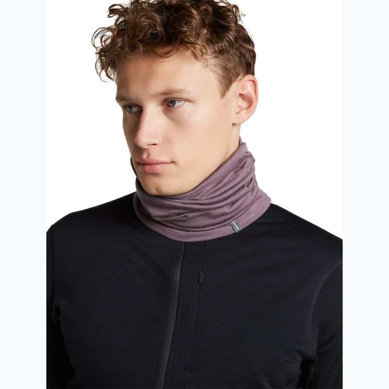 Bandana multiuso icebreaker Flexi Chute grey plum 3