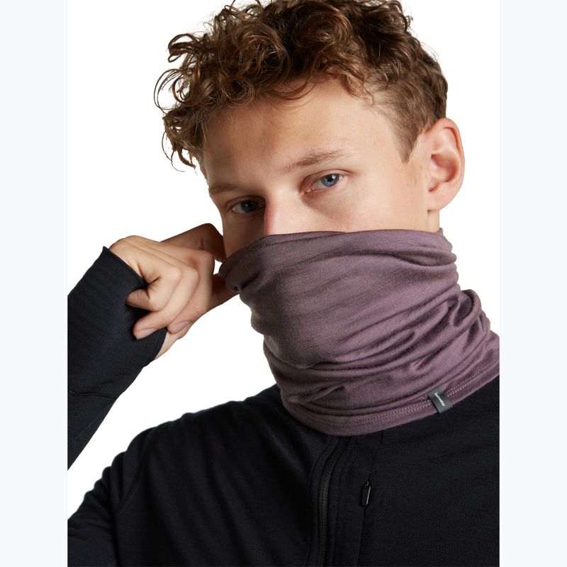 Bandana multiuso icebreaker Flexi Chute grey plum 4