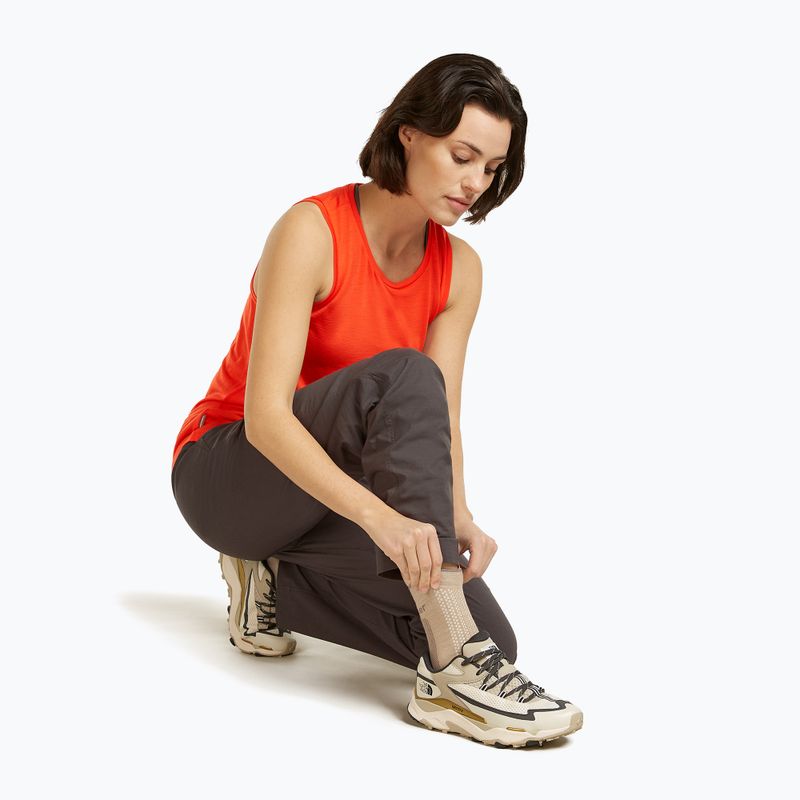 Calze da donna Icebreaker Merino Hike+ Ultralight Quarter pink quartz/porcini 5